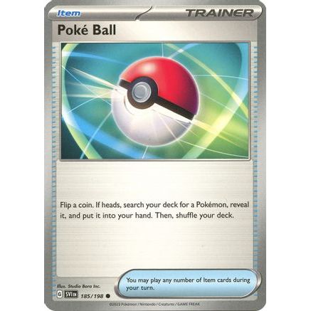 Poke Ball 185 - SV01 Scarlet & Violet Base Set