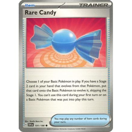 Rare Candy - 191/198 191 - SV01 Scarlet & Violet Base Set Reverse Holofoil