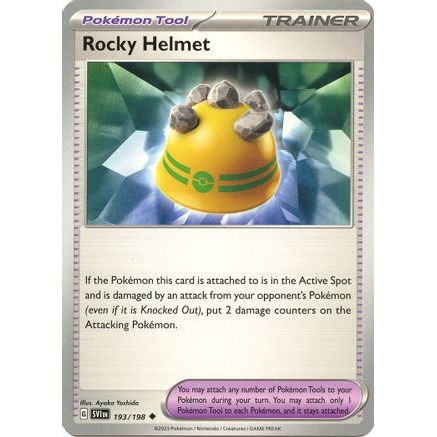 Rocky Helmet 193 - SV01 Scarlet & Violet Base Set Reverse Holofoil