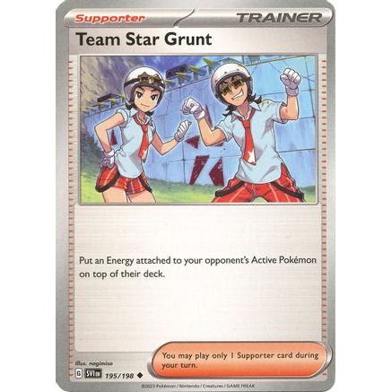 Team Star Grunt - 195/198 195 - SV01 Scarlet & Violet Base Set