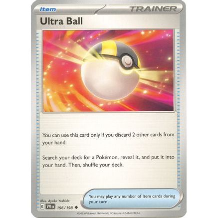 Ultra Ball 196 - SV01 Scarlet & Violet Base Set Reverse Holofoil