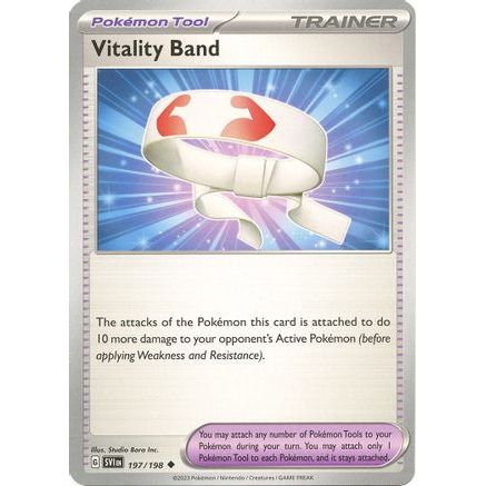 Vitality Band 197 - SV01 Scarlet & Violet Base Set Reverse Holofoil