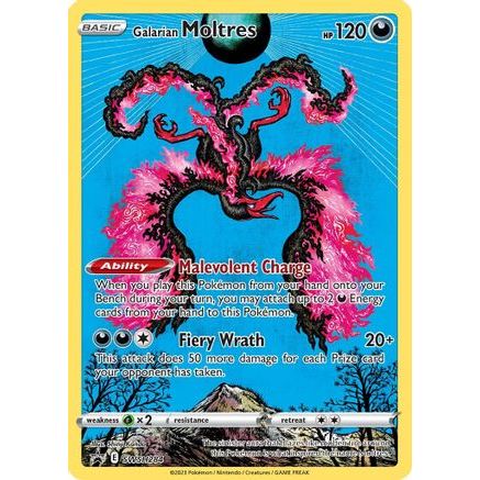 Galarian Moltres - SWSH284 SWSH284 - SWSH Sword & Shield Promo Cards Holofoil
