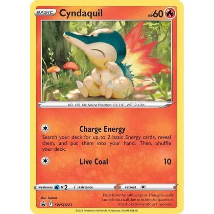 Cyndaquil - SWSH221 (Cosmos Holo) SWSH221 - SWSH Sword & Shield Promo Cards Holofoil