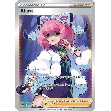 Klara (Full Art) SWSH302 - SWSH Sword & Shield Promo Cards Holofoil