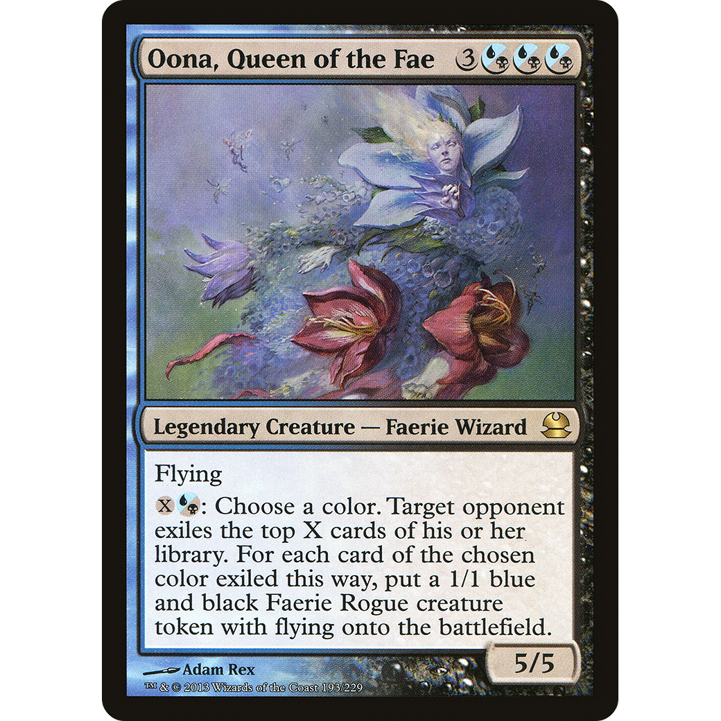 Oona, Queen of the Fae (MMA-193) - Modern Masters Foil
