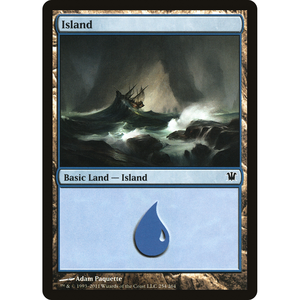 Island (254) (ISD-254) - Innistrad Foil