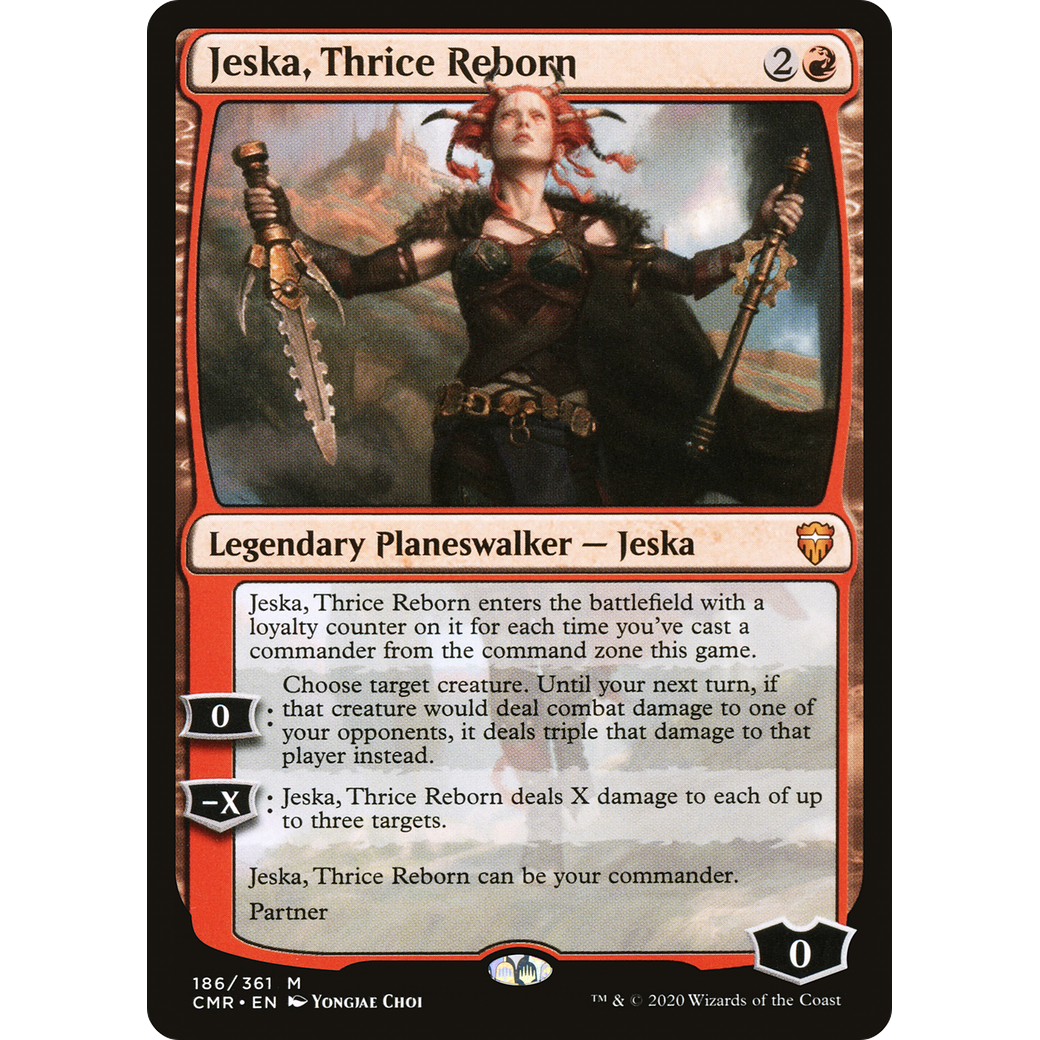 Jeska, Thrice Reborn (CMR-186) - Commander Legends Foil