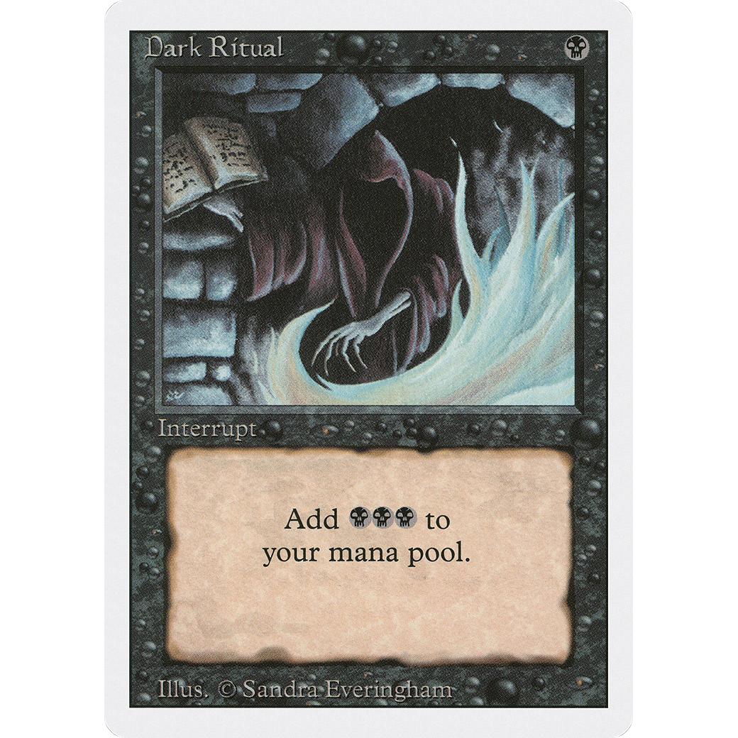 Dark Ritual (3ED-) - Revised Edition