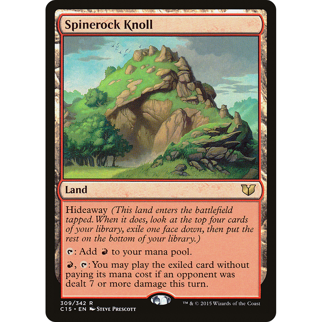 Spinerock Knoll (C15-309) - Commander 2015