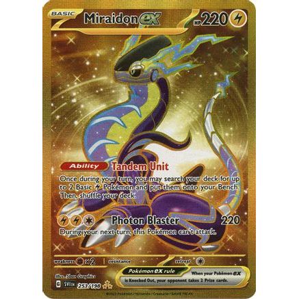 Miraidon ex - 253/198 253 - SV01 Scarlet & Violet Base Set Holofoil