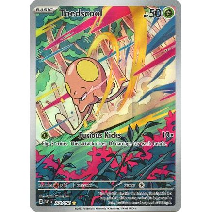 Toedscool - 201/198 201 - SV01 Scarlet & Violet Base Set Holofoil