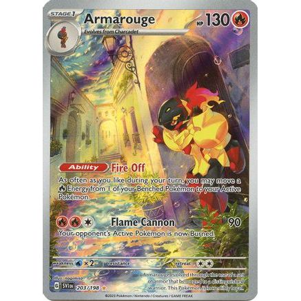 Armarouge - 203/198 203 - SV01 Scarlet & Violet Base Set Holofoil