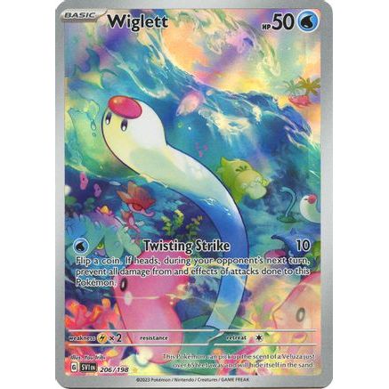 Wiglett - 206/198 206 - SV01 Scarlet & Violet Base Set Holofoil