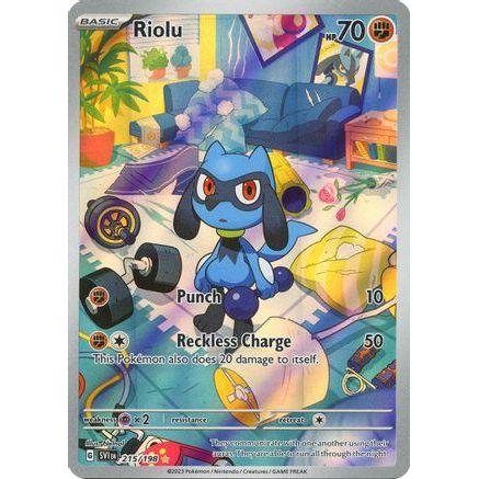 Riolu - 215/198 215 - SV01 Scarlet & Violet Base Set Holofoil