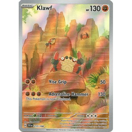 Klawf - 217/198 217 - SV01 Scarlet & Violet Base Set Holofoil
