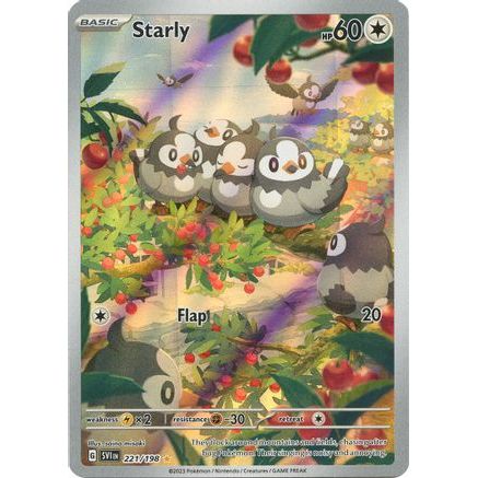 Starly - 221/198 221 - SV01 Scarlet & Violet Base Set Holofoil