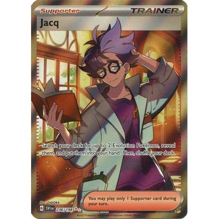 Jacq - 236/198 236 - SV01 Scarlet & Violet Base Set Holofoil