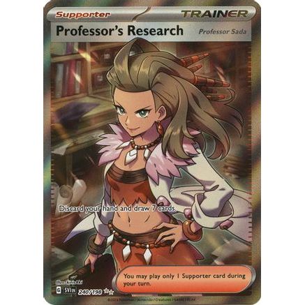 Professor's Research - 240/198 240 - SV01 Scarlet & Violet Base Set Holofoil