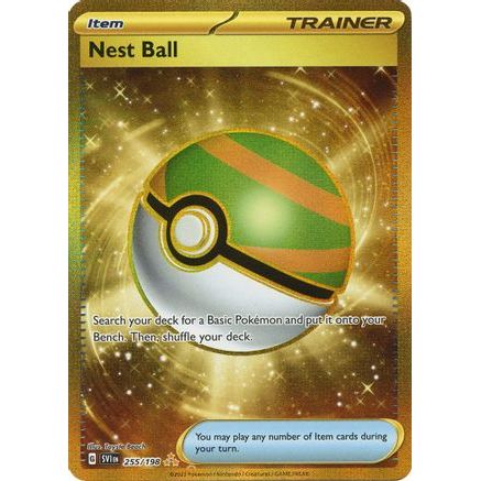Nest Ball - 255/198 255 - SV01 Scarlet & Violet Base Set Holofoil