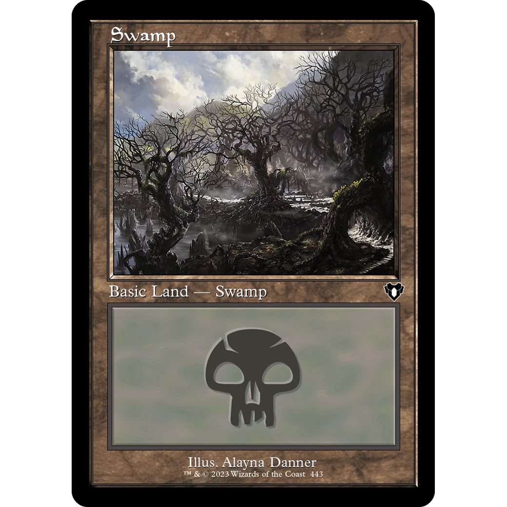 Swamp (CMM-443) - Commander Masters Foil