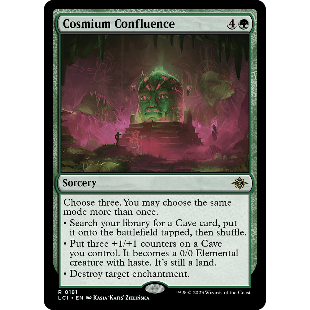 Cosmium Confluence (LCI-181) - The Lost Caverns of Ixalan Foil