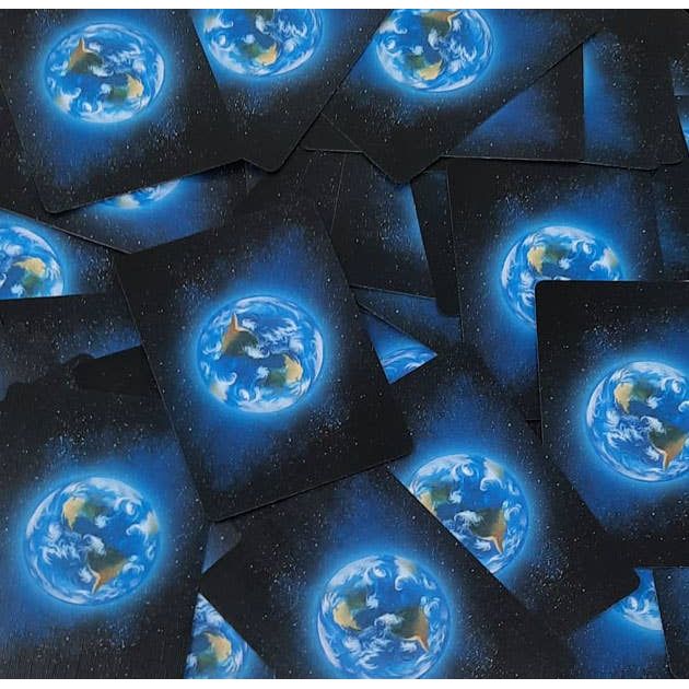 Bicycle Starlight Earth Glow Playing Cards