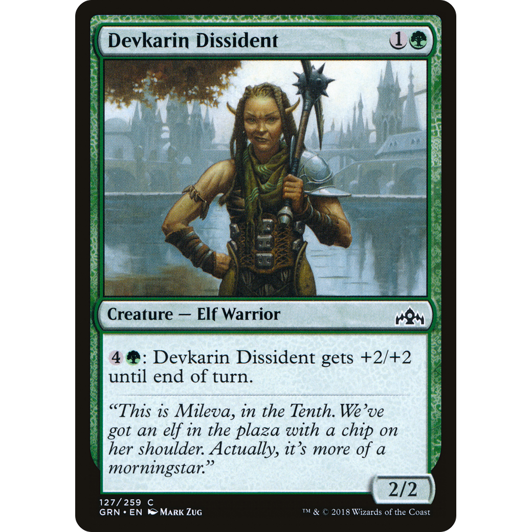 Devkarin Dissident (GRN-127) - Guilds of Ravnica Foil