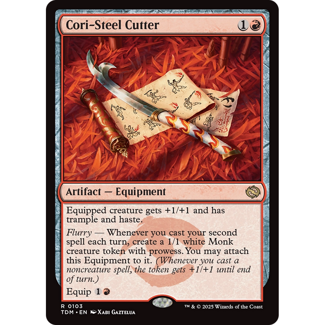 Cori-Steel Cutter (TDM-103) - Tarkir: Dragonstorm Foil