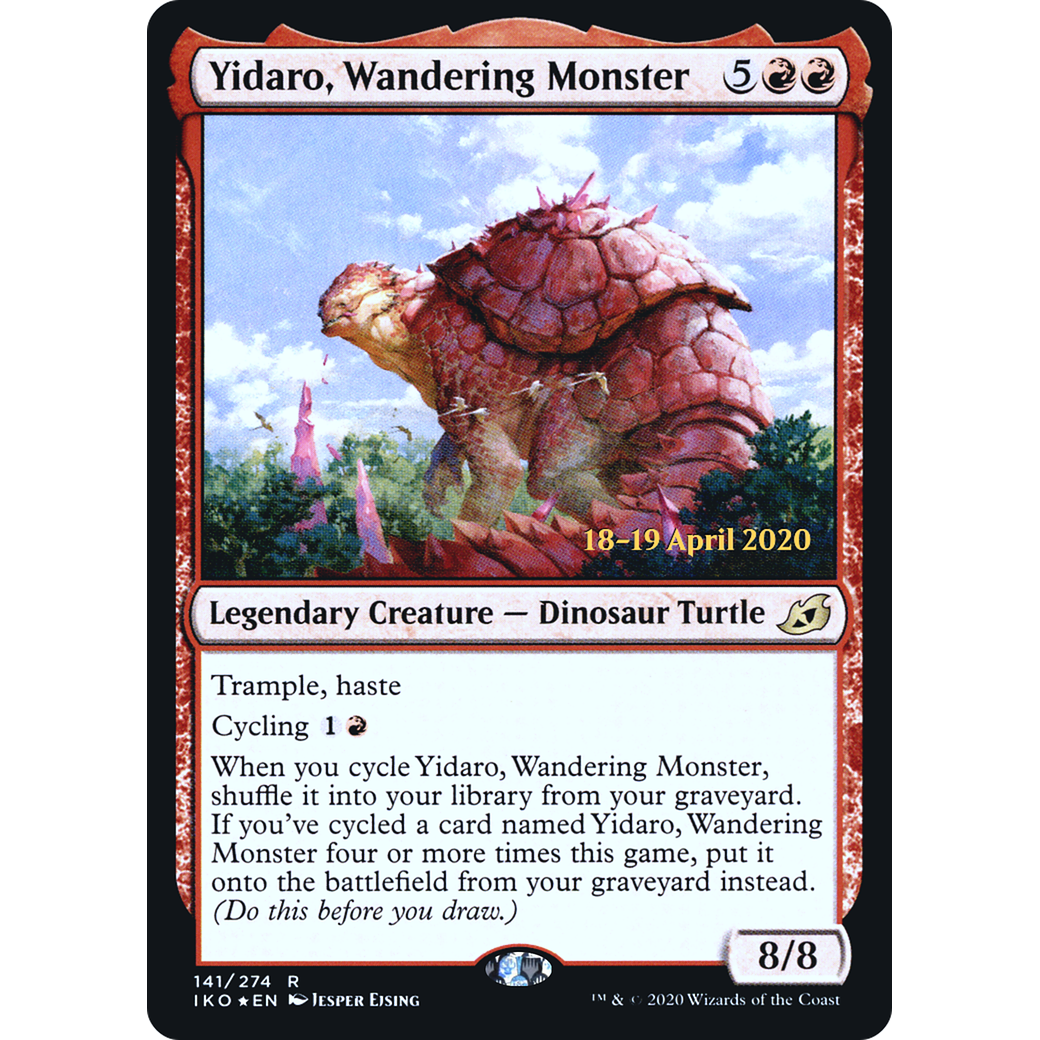 Yidaro, Wandering Monster (PRE-141) - Ikoria: Lair of Behemoths Promos Foil