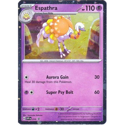 Espathra - 010 10 - SV Scarlet & Violet Promo Cards Holofoil