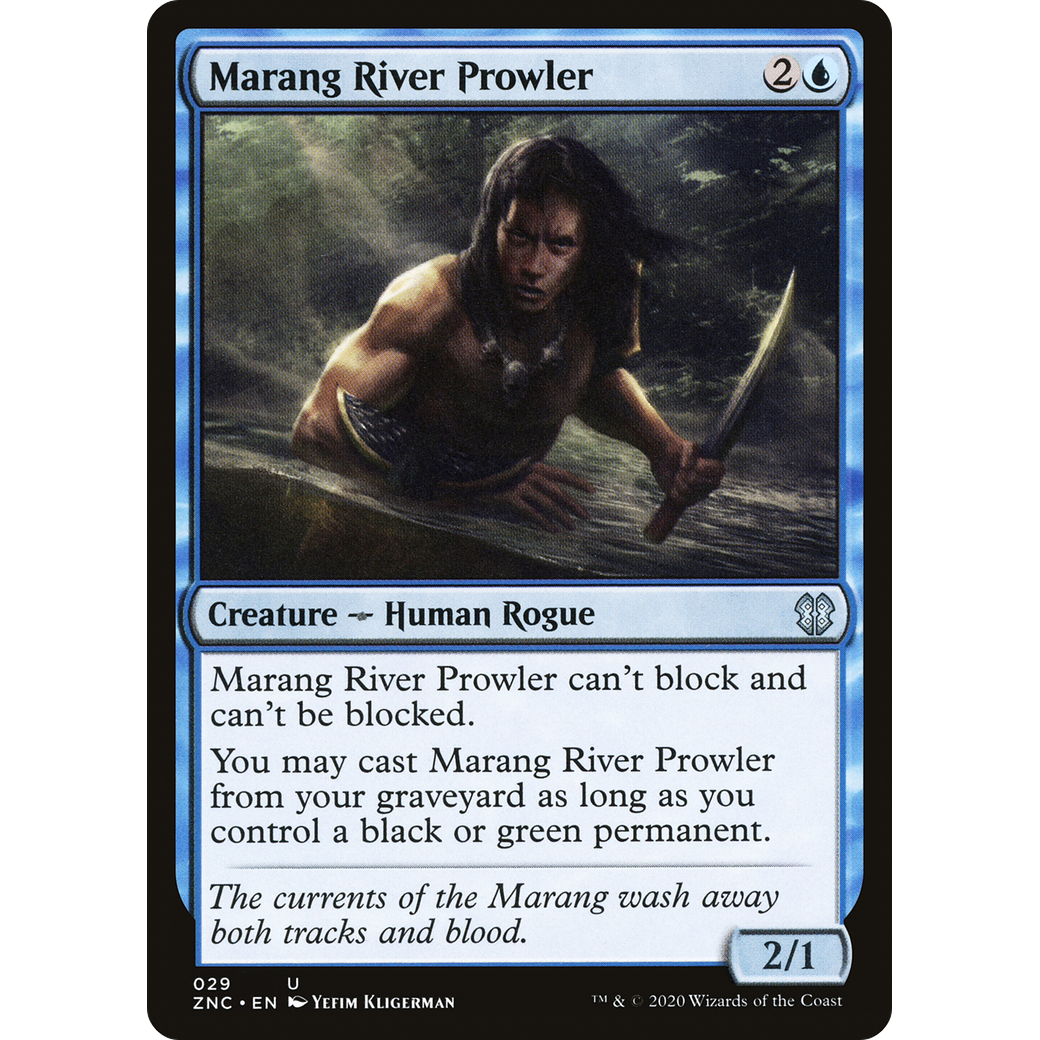 Marang River Prowler (ZNC-029) - Zendikar Rising Commander