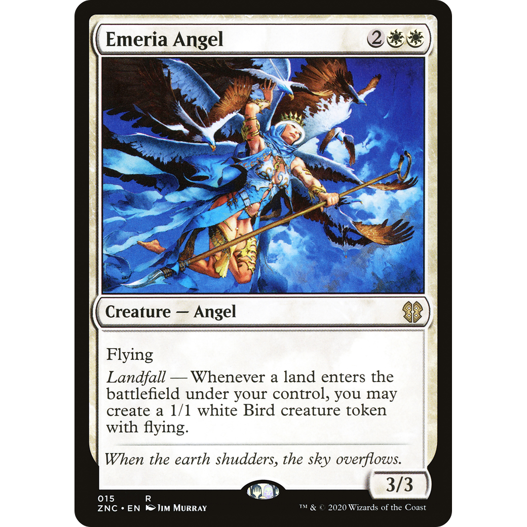 Emeria Angel (ZNC-015) - Zendikar Rising Commander