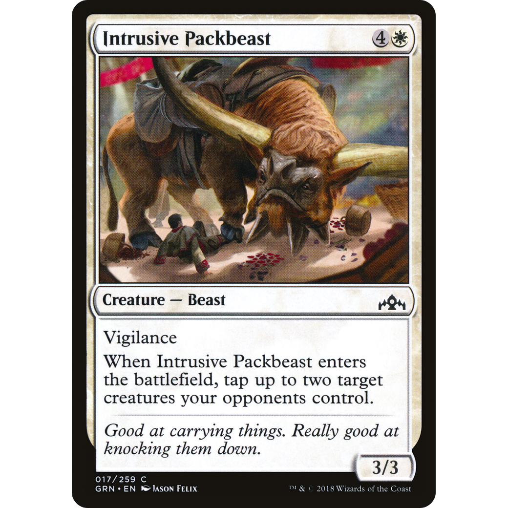 Intrusive Packbeast (GRN-017) - Guilds of Ravnica