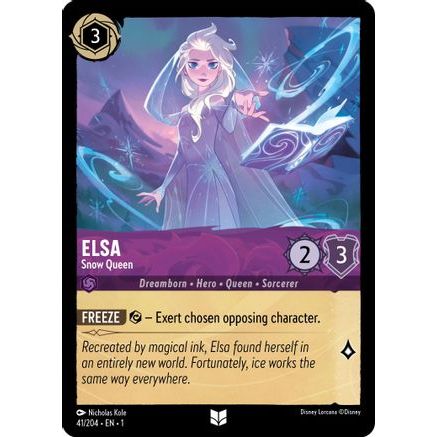Elsa - Snow Queen (41/204) - The First Chapter Cold Foil