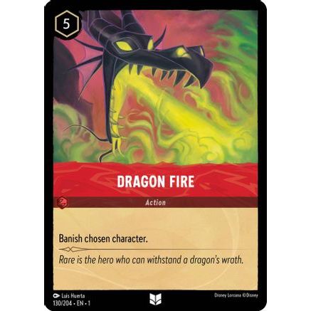 Dragon Fire (130/204) - The First Chapter Cold Foil