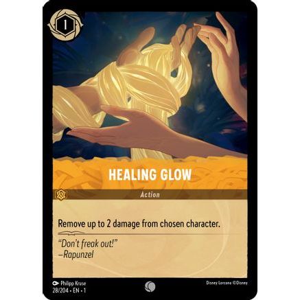 Healing Glow (28/204) - The First Chapter Cold Foil