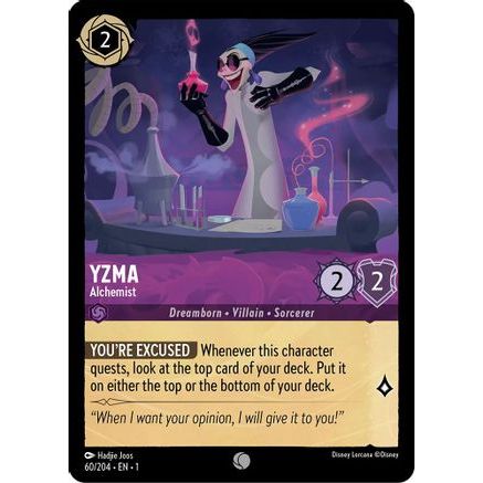 Yzma - Alchemist (60/204) - The First Chapter Cold Foil