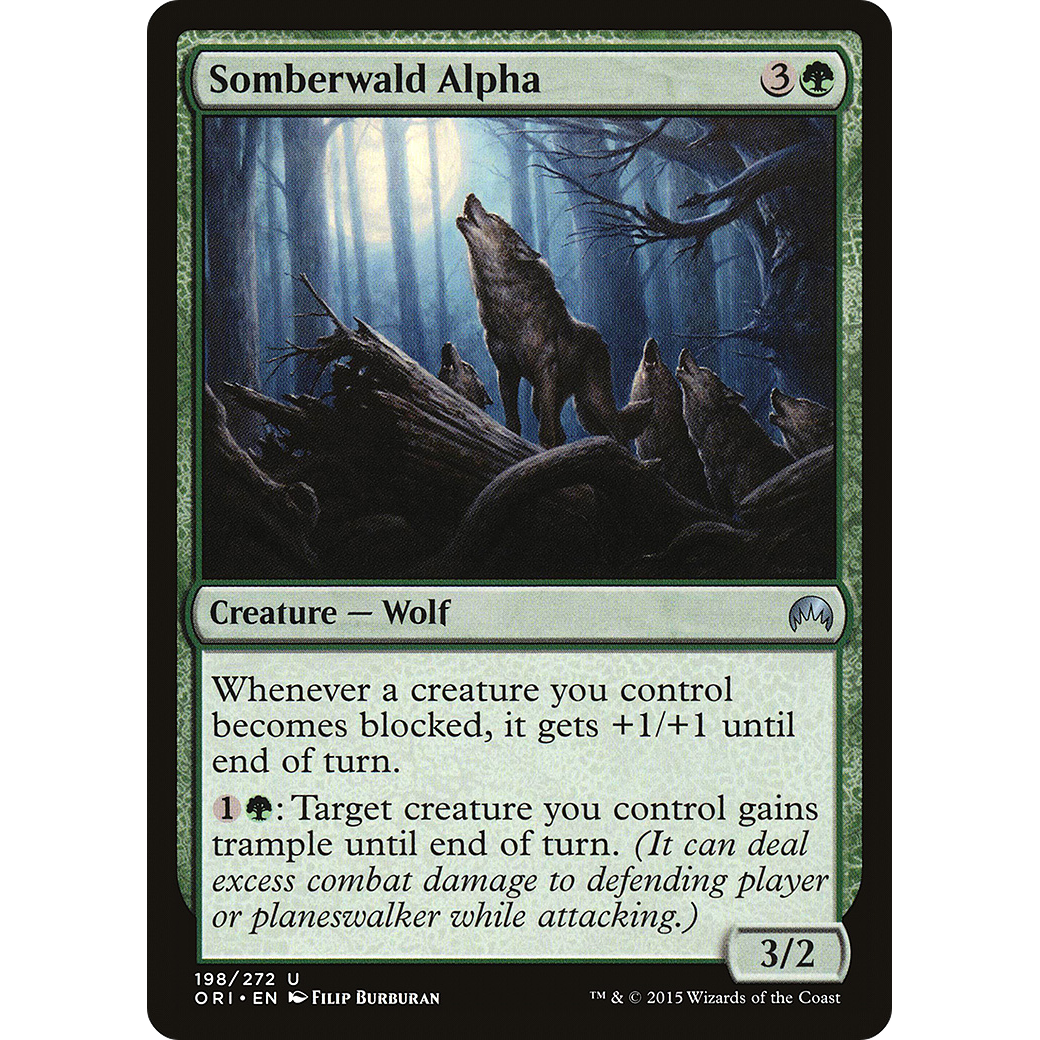 Somberwald Alpha (ORI-198) - Magic Origins Foil