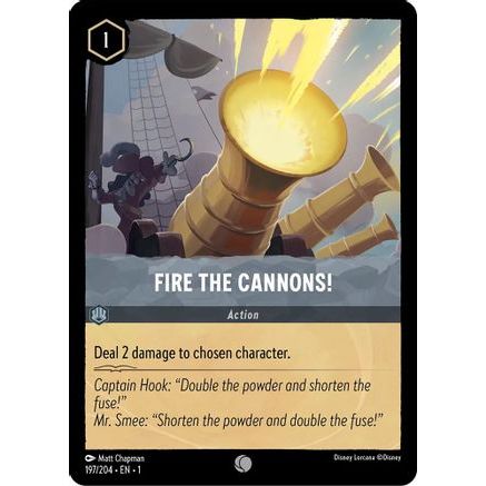 Fire the Cannons! (197/204) - The First Chapter Cold Foil