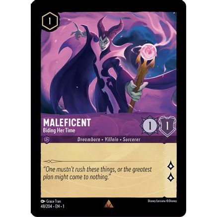 Maleficent - Biding Her Time (48/204) - The First Chapter Cold Foil