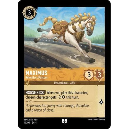 Maximus - Relentless Pursuer (11/204) - The First Chapter Cold Foil