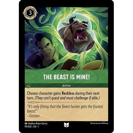 The Beast is Mine! (99/204) - The First Chapter Cold Foil