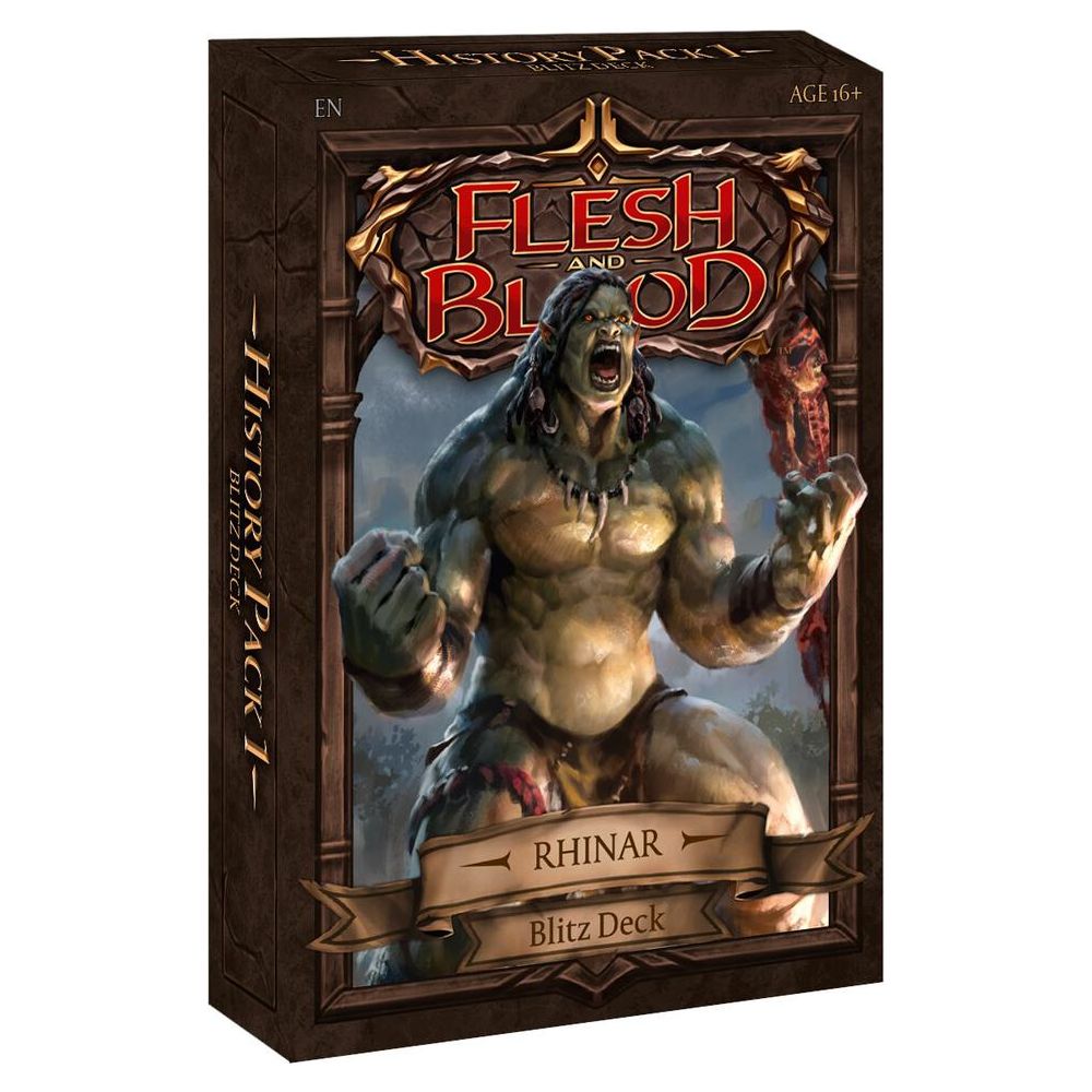 Flesh & Blood TCG - History Pack 1 Blitz Deck: Rhinar