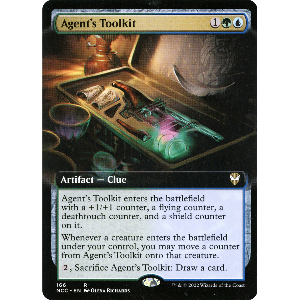 Agent's Toolkit (Extended Art) (NCC-166) - New Capenna Commander: (Extended Art)