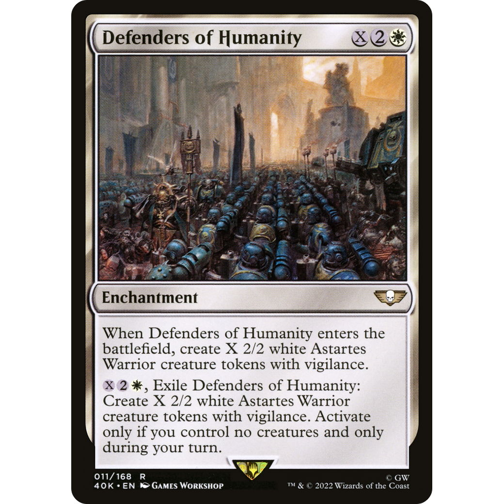 Defenders of Humanity (40K-011) - Warhammer 40,000 Commander