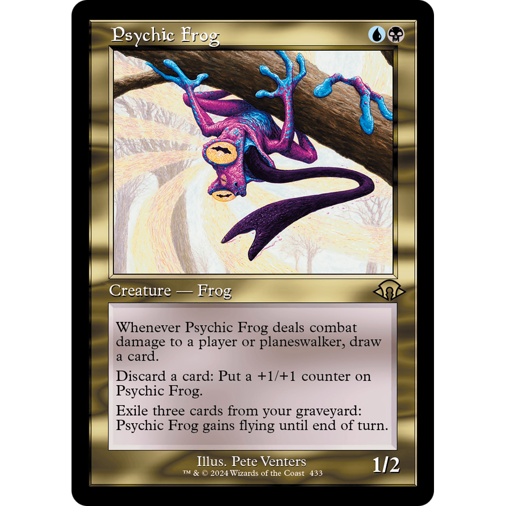 Psychic Frog (MH3-433) - Modern Horizons 3 Foil