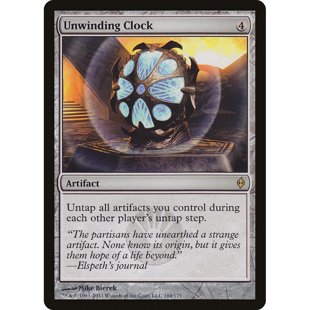 Unwinding Clock (NPH-164) - New Phyrexia