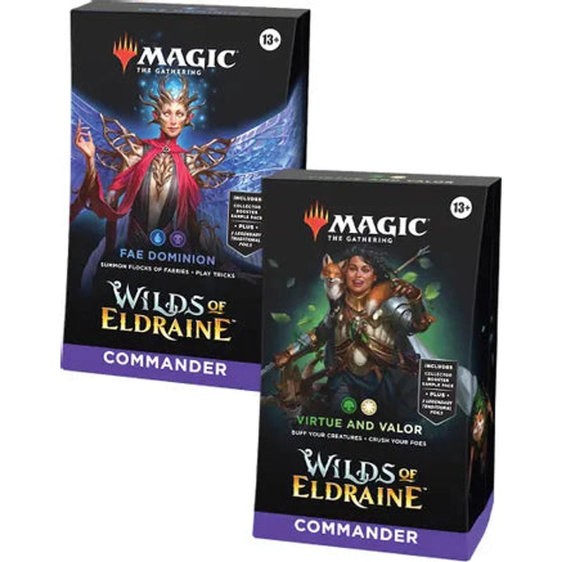 Magic The Gathering: Wilds of Eldraine Commander Decks