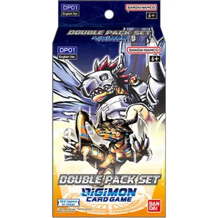Digimon TCG: Double Pack Set Display (DP-01) (Contains 6)